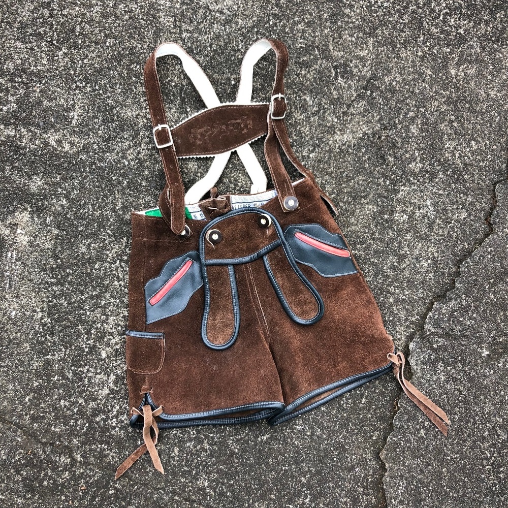 Genuine Leather Original Bavarian / Austrian Lederhosen